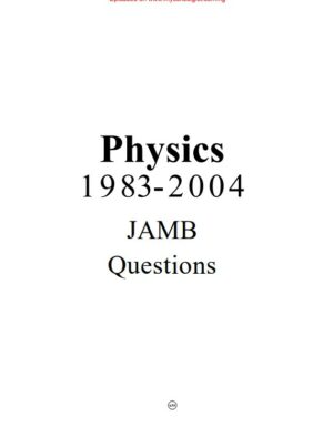 Physics JAMB Past Questions