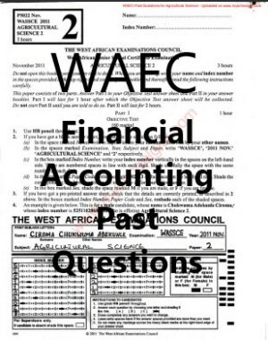 WAEC Financial Accounting Past Questions | pdf DOWNLOAD