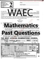 WAEC Mathematics Past Questions | pdf DOWNLOAD
