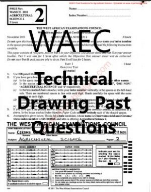 WAEC Technical Drawing Past Questions | pdf DOWNLOAD