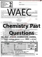 WAEC Chemistry Past Questions